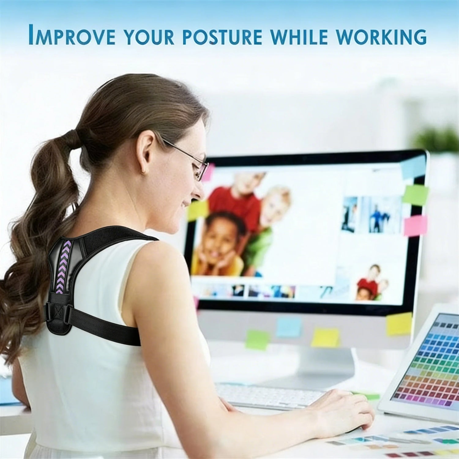 Adjustable Back Posture Corrector Brace - Image 2